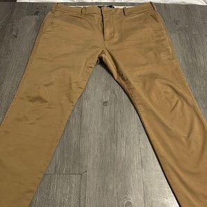 Hollister Super Skinny Chinos Dark Khaki 32x30